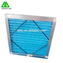 Filtre plissé de ventilation de panneau d&#39;air G3 étendu le filtre plissé de surface
